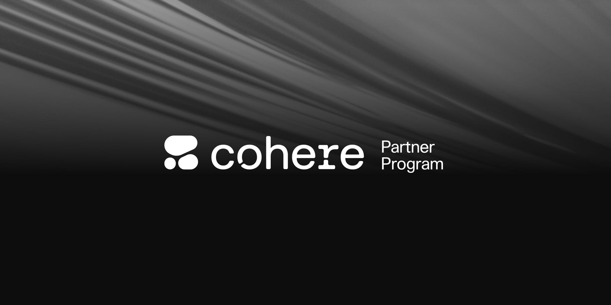 Cohere Partner Program log