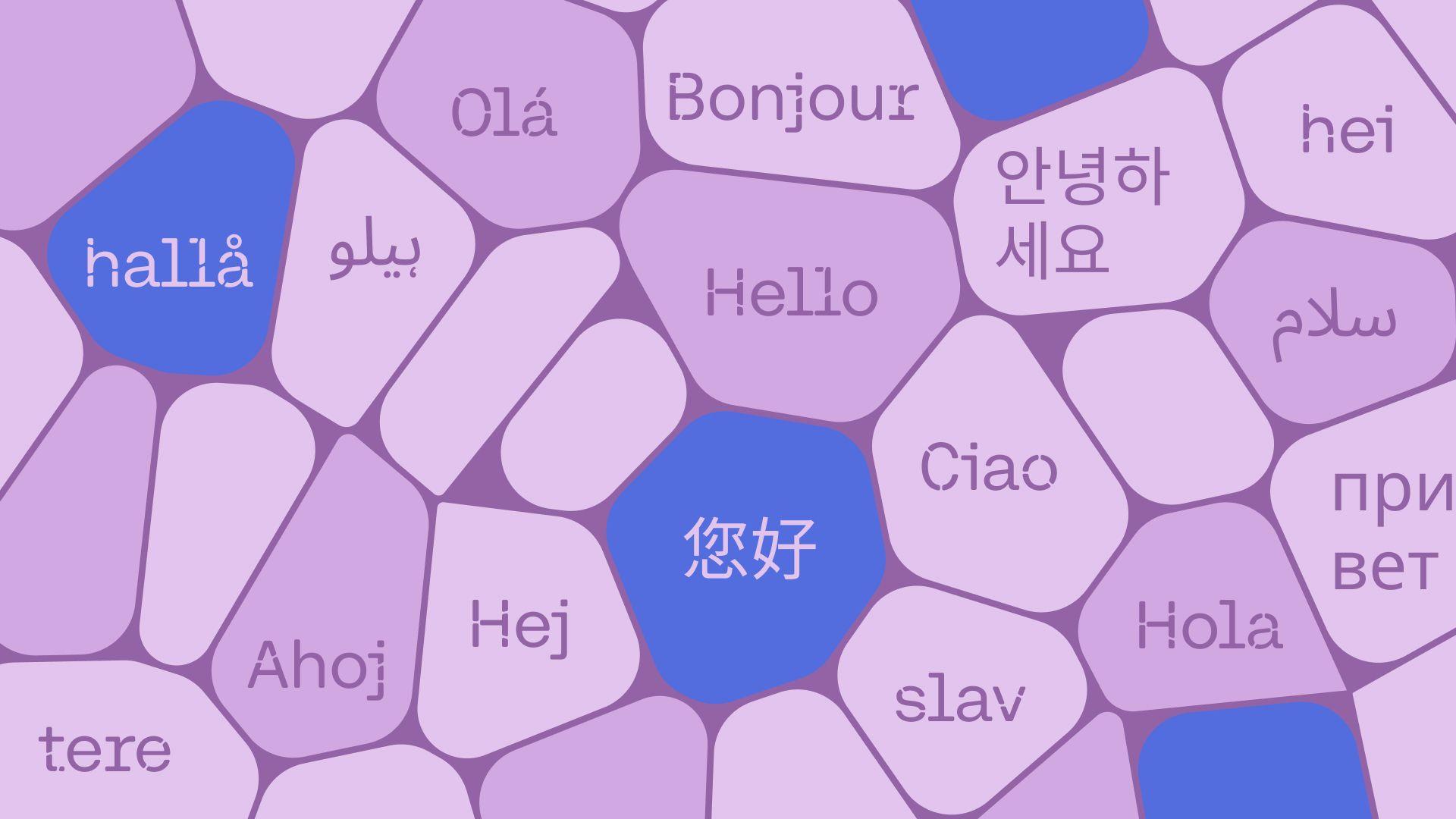 Bonjour. مرحبا. Guten tag. Hola. Cohere's Multilingual Text Understanding Model is Now Available
