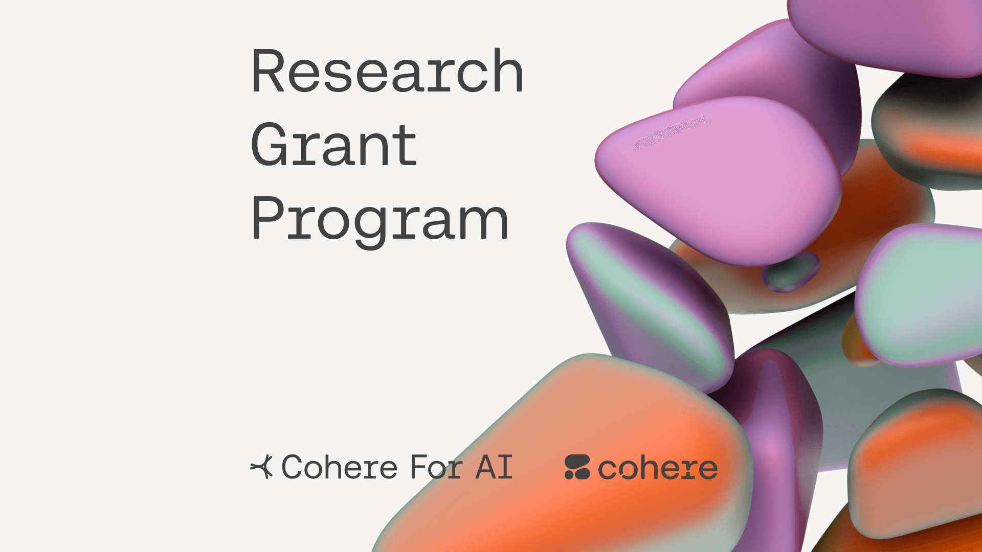 Announcing the Cohere For AI Research Grant Program